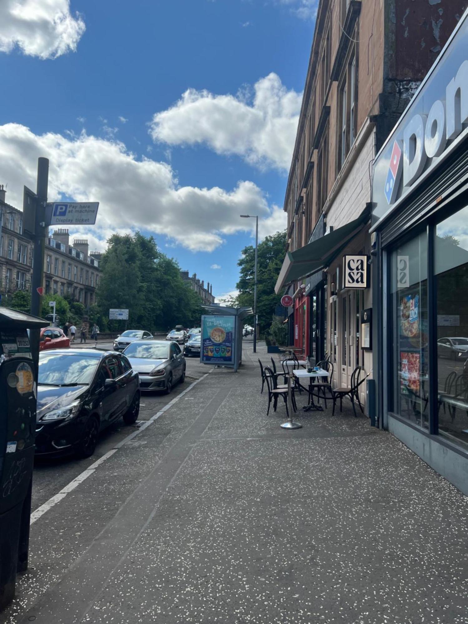 Great Western Road Studio With En Suite 글라스고 외부 사진